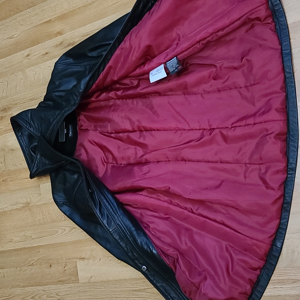 Leather Jacket with belt with Thinsulate Ling size M Excell condition - Picture 9 of 10